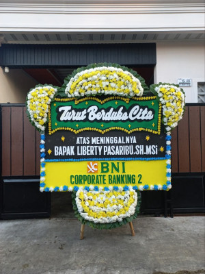 Papan Bunga Duka di Sindulang Dua