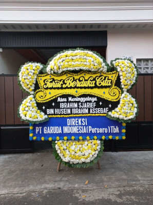 Papan Bunga Duka di Sindulang Dua