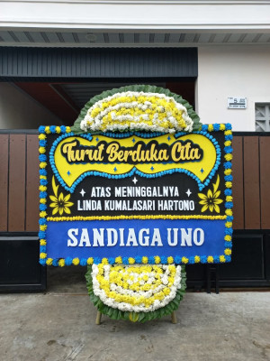 Papan Bunga Duka di Sindulang Dua