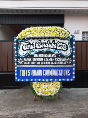 Papan Bunga Duka di Sindulang Dua